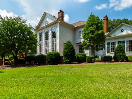 Exterior of the home